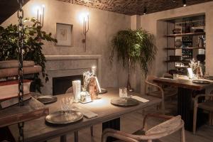 Restoran või mõni muu söögikoht majutusasutuses Boutique Hotel Old Street