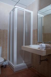 Vonios kambarys apgyvendinimo įstaigoje Hotel Rural Cor De Prades