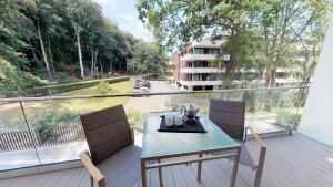 Balkón nebo terasa v ubytování White Pearl Apartment 1.08