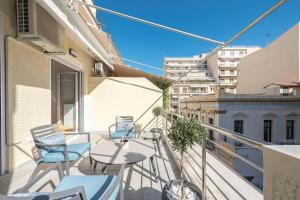 Balkón nebo terasa v ubytování Exceptional in Piraeus