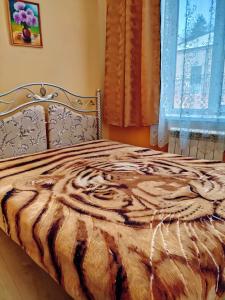 Cama o camas de una habitación en Apartament Shaumyana 28