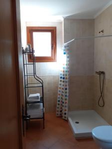 Koupelna v ubytování Casa Rural Izarrak