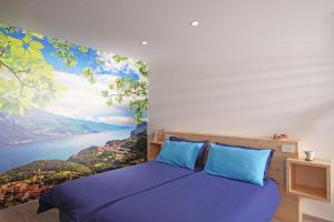 Postel nebo postele na pokoji v ubytování Agriturismo Hegemone