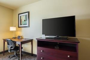 Телевизор и/или развлекательный центр в Cobblestone Inn & Suites - Altamont