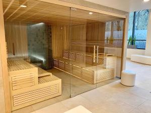 Kúpeľňa v ubytovaní Apartament Nadmorski Kołobrzeg II