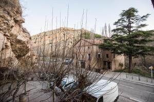 Posada del Rodeno during the winter