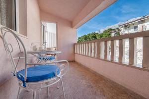 Balkón alebo terasa v ubytovaní Iva Apartment