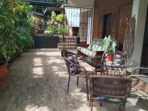 Ein Garten an der Unterkunft Ocio Apart