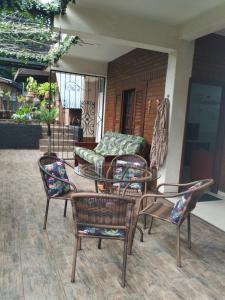 Ein Balkon oder eine Terrasse in der Unterkunft Ocio Apart