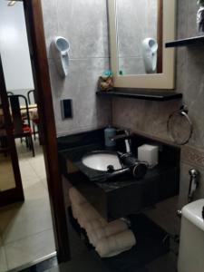 Ein Badezimmer in der Unterkunft Ocio Apart