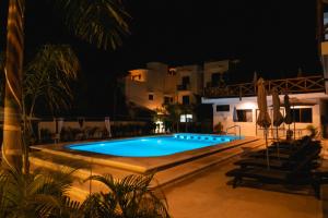 Bazén v ubytování Villas Palmar Holbox nebo v jeho okolí