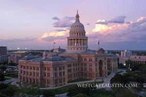 - Vistas al capitolio al atardecer en WestgateAustin - Downtown Austin, Capitol Next Door, 30 Day Rental, en Austin