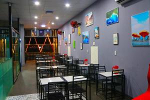 En restaurant eller et andet spisested på Ba Sao Hotel