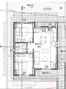 Půdorys ubytování Lagonisi Apartment
