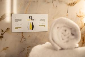Certifikát, hodnocení, plakát nebo jiný dokument vystavený v ubytování Hotel Pax
