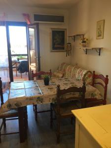 Χώρος καθιστικού στο casa oasi