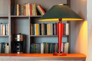 Biblioteca nell'hotel