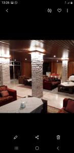 Posezení v ubytování Tamerland-faraya