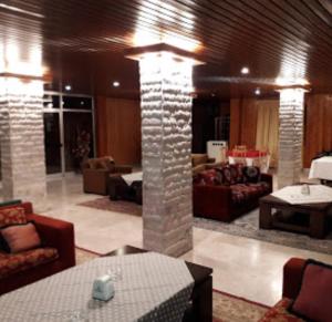 Posezení v ubytování Tamerland-faraya