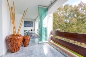 Balkón nebo terasa v ubytování 4 Bedroom apartment in Puerto Banus 150 meters from the beach