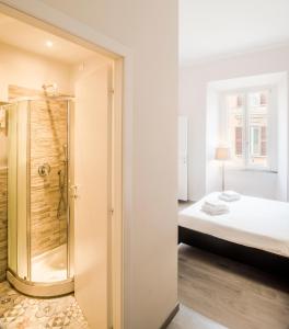 Bathroom sa Piazza Cavour Suite