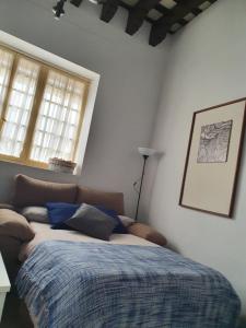 Posteľ alebo postele v izbe v ubytovaní Twins' Home Chancillería, Jerez Centro, Cádiz, wifi