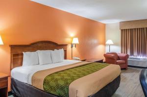 Postel nebo postele na pokoji v ubytování Econo Lodge Inn & Suites