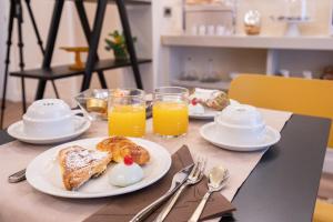Jedlo v ubytovaní bed & breakfast alebo blízkom okolí