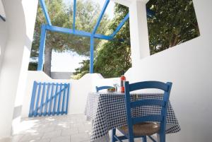 Patio nebo venkovní prostory v ubytování Villa Flora Studios & Apartments