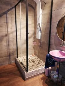 Kylpyhuone majoituspaikassa Parfumu Di Celu