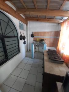 Η κουζίνα ή μικρή κουζίνα στο Hotel Ayalamar Manzanillo