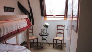 Postel nebo postele na pokoji v ubytování Le clos de Banes