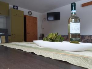 TV a/nebo společenská místnost v ubytování Apart Midi