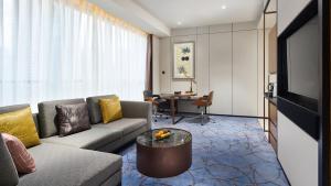 Posezení v ubytování InterContinental Hefei by IHG