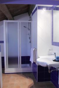 Koupelna v ubytování Hotel Palazzo Bruni