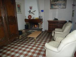 Chambres d'hôtes GOBILLON的休息区
