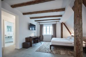 Postel nebo postele na pokoji v ubytování Residenz Velich + 37 fotografií
