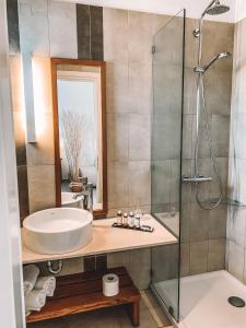 Koupelna v ubytování Pylaia Boutique Hotel & Spa