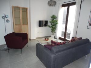 Ruang duduk di Málaga Apartamentos - Jinetes, 23
