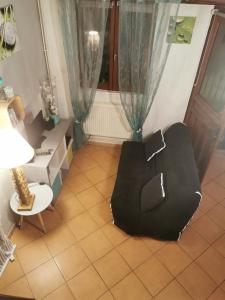 Istumisnurk majutusasutuses Le gite de Coco