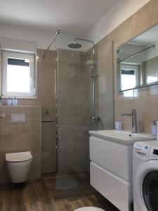 Koupelna v ubytování LUXURY Apartment Ledo
