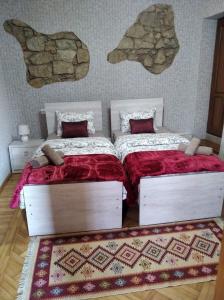 Postel nebo postele na pokoji v ubytování Guesthouse Litoros