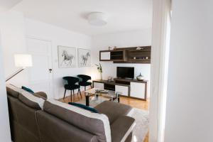 Kuchyň nebo kuchyňský kout v ubytování Mumadona Apartment