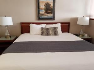 Postel nebo postele na pokoji v ubytování Shilo Inn Suites Salem