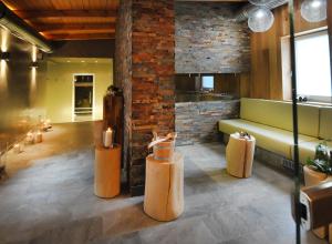 Koupelna v ubytování Wellness Hotel Bozeňov