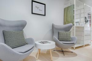 Χώρος καθιστικού στο Business Hotel Maier