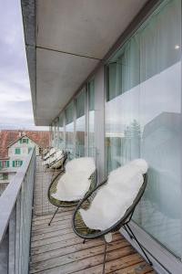Μπαλκόνι ή βεράντα στο Business Hotel Maier