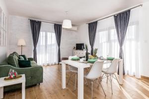 Posezení v ubytování Apartments Tanya