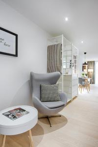 Χώρος καθιστικού στο Business Hotel Maier