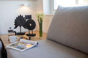 A seating area at The H Experience Boutique Apartment Koules Fortress Heraklion